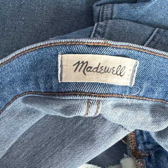 Madewell 10" High-Rise Skinny Crop Jeans Medium wash  Size 29 - Picture 5 of 8